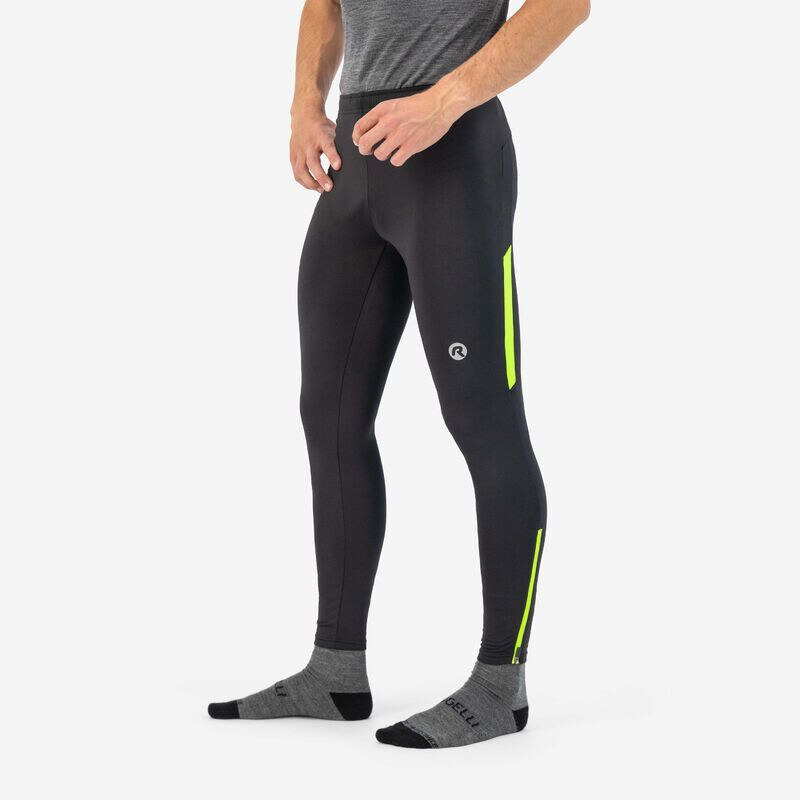Kalhoty Rogelli CORE black-fluor XL