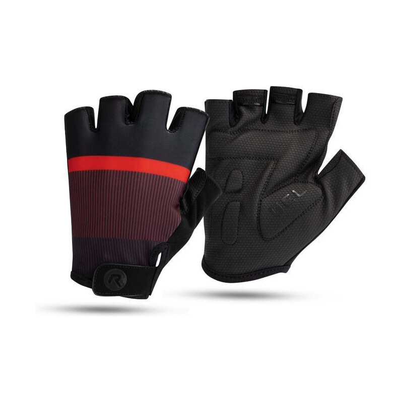 Rukavice Rogelli HERO II black/maroon 2XL