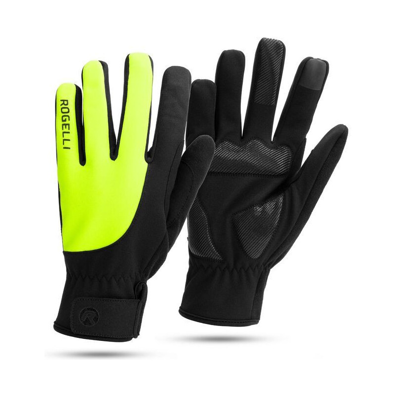 Zimní rukavice Rogelli CORE II black-fluor L