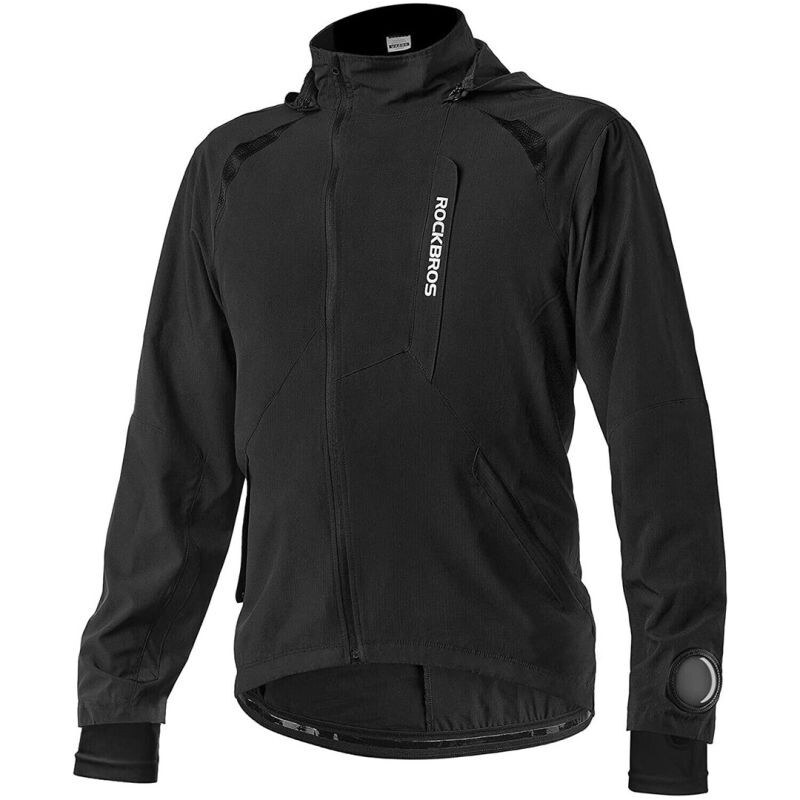 Rockbros unisex sportovní bunda YPW034 černá XL