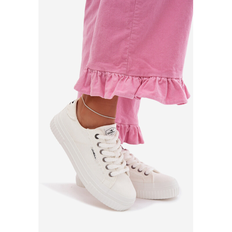 Dámské tenisky na platformě C WOMEN LOW Bílé model 22027667 -