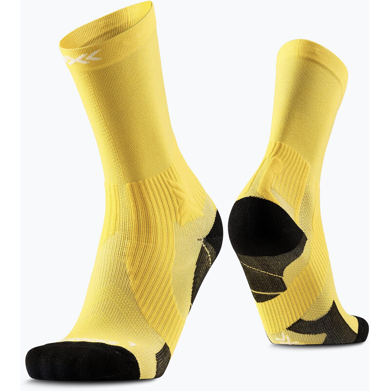 Ponožky X-Socks Run Perform Crew flash yellow