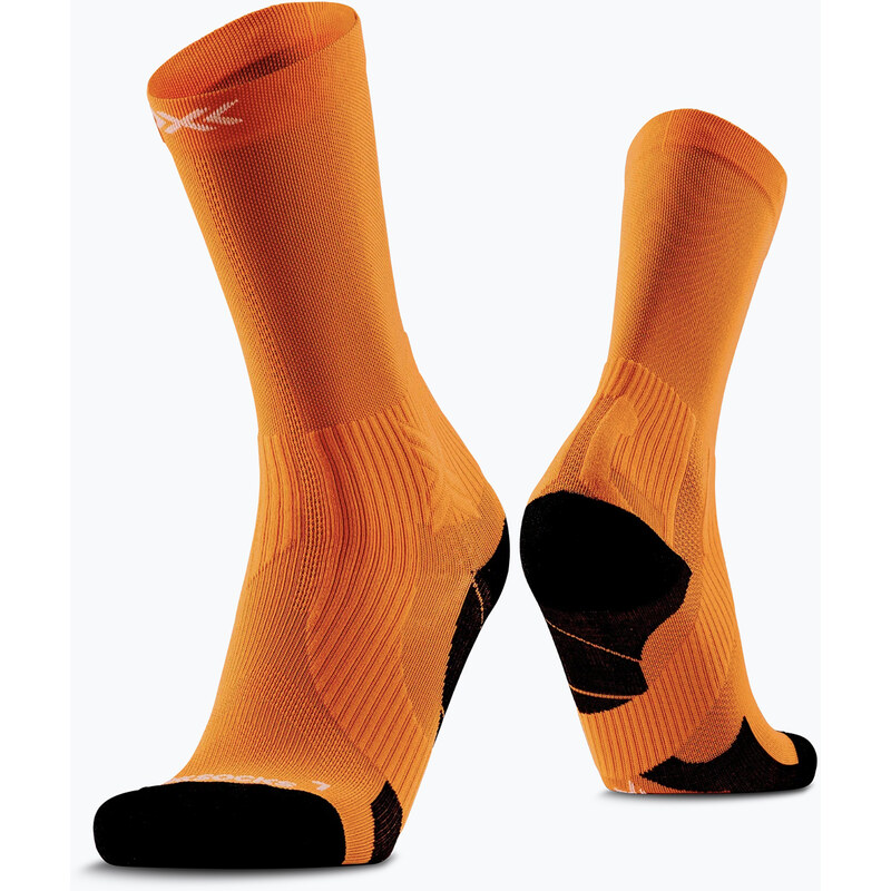 Ponožky X-Socks Run Perform Crew flame orange