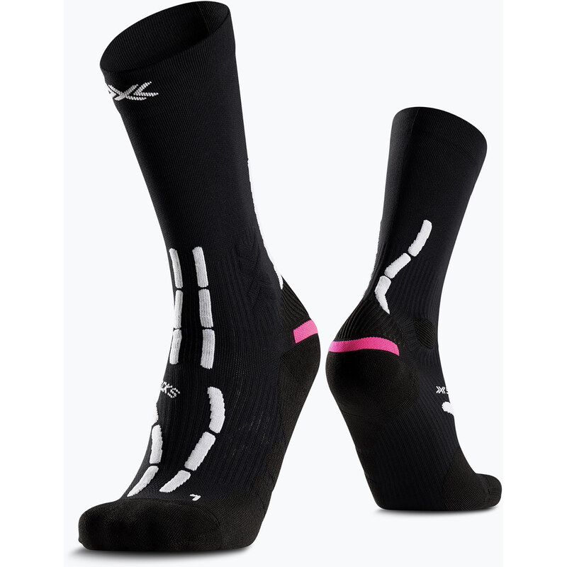Ponožky X-Socks Trail Anatomix Crew x black/x white