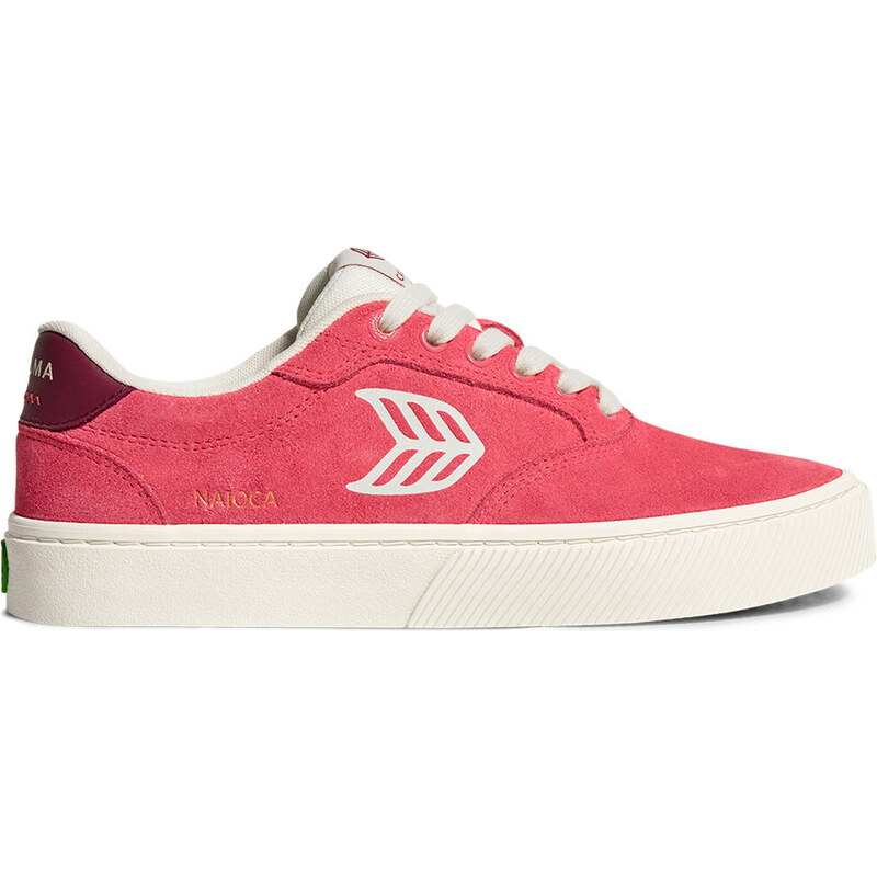 Dámské volnočasové boty Cariuma NAIOCA Watermelon Suede Ivory Logo 114686397