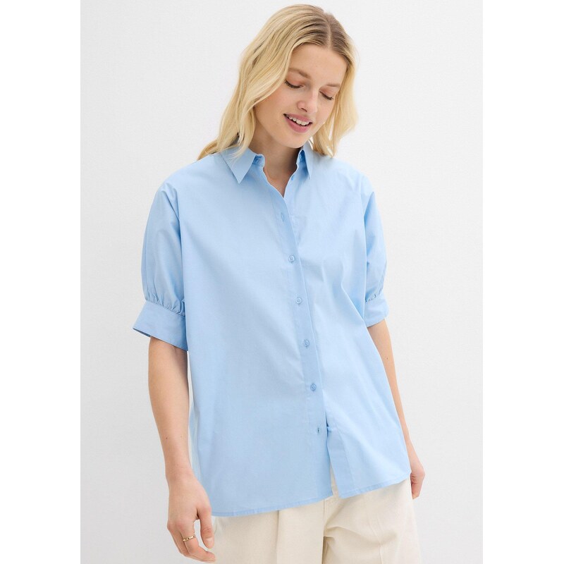 bonprix Oversize halenka modrá Žena