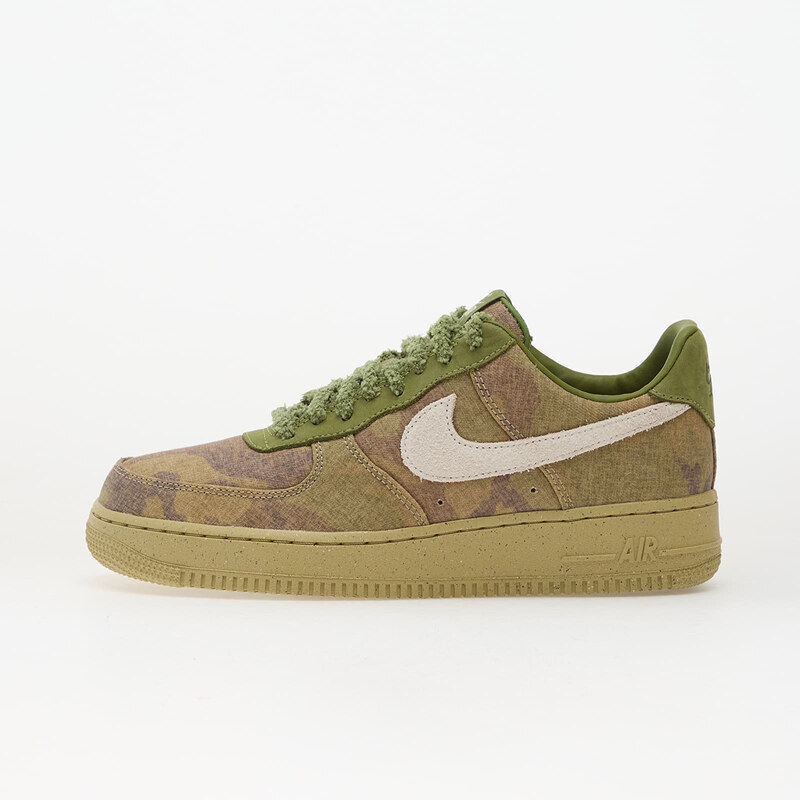 Nike Air Force 1 Low Qs Camo Asparagus/ Wheat Grass-Aluminum