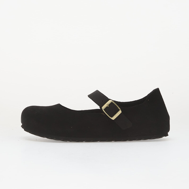 Birkenstock Mantova Suede Leather Women Black 115690183