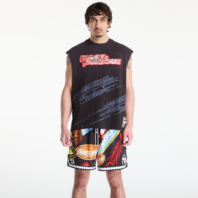 Tričko Puma x Fast & Furious Cutoff Puma Black XL