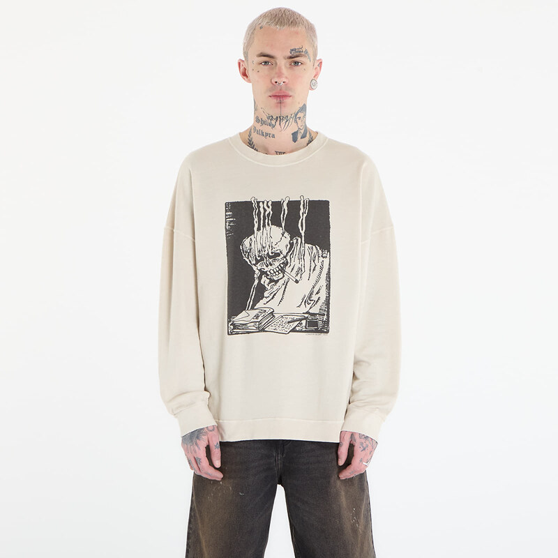 Mikina OUR LEGACY Slack Sweatshirt Angry Fan Mail Print 52