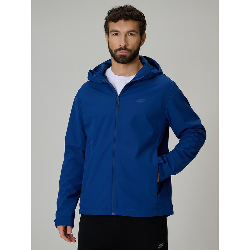 4F Pánská softshell bunda membrána 5000 - tmavě modrá