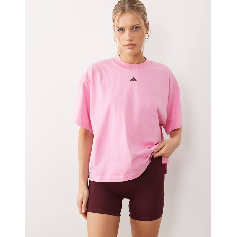 Adidas Performance Three Stripes Studios booty shorts in