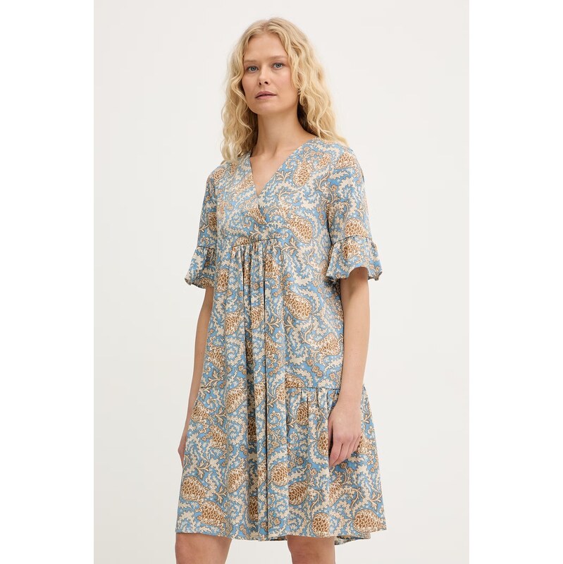 Bavlněné šaty Weekend Max Mara FUOCO 114215963