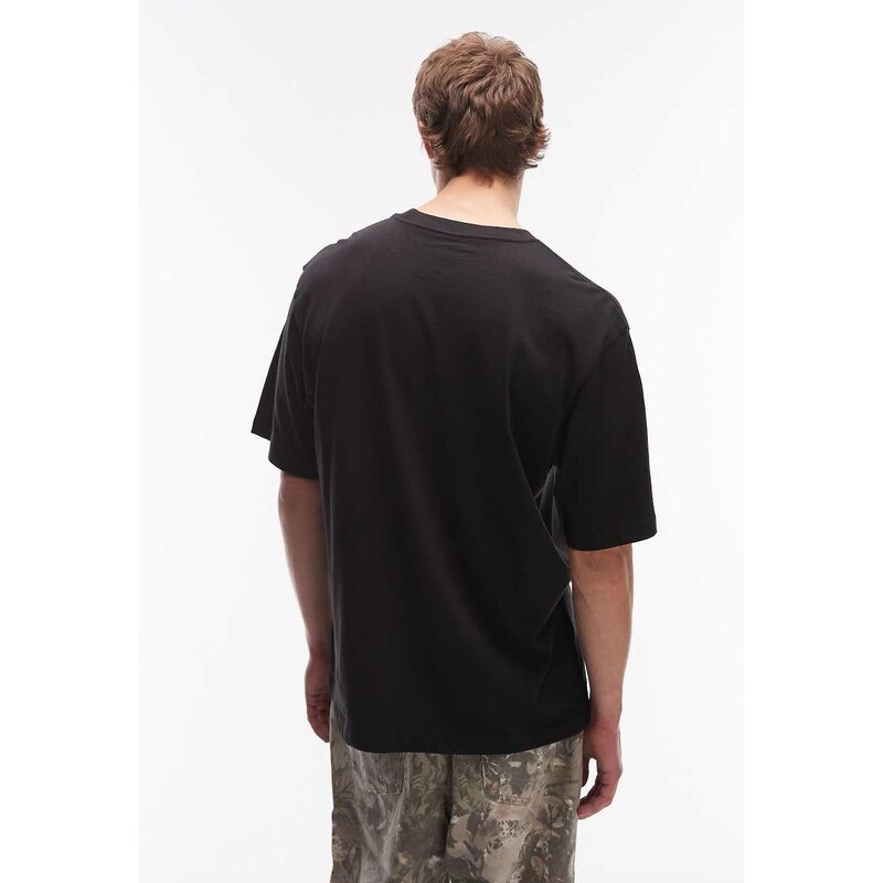 The North Face Central Liquid Logo oversized t-shirt in black