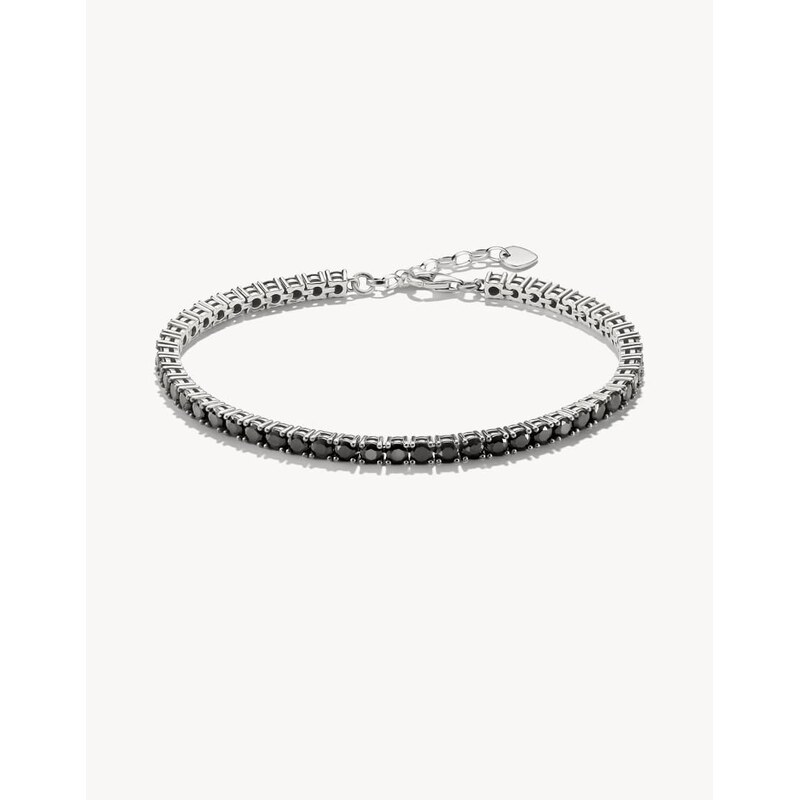 Thomas Sabo Bracelet in silver, black