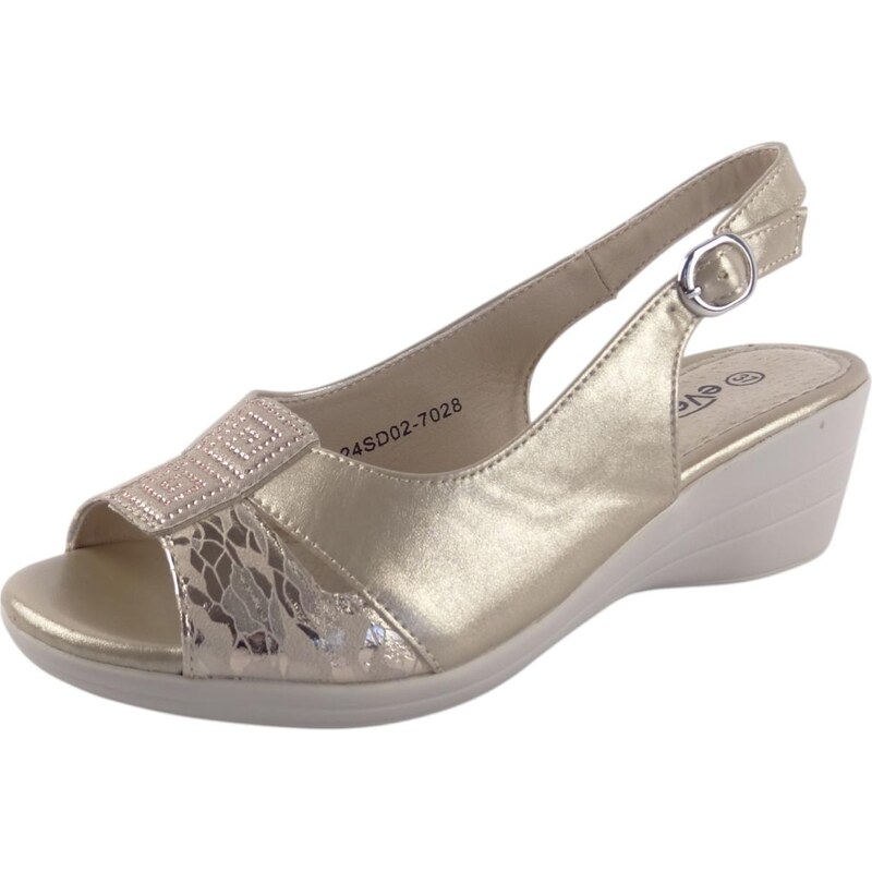 Evento sandály 24sd02 7028 beige gold 114216035