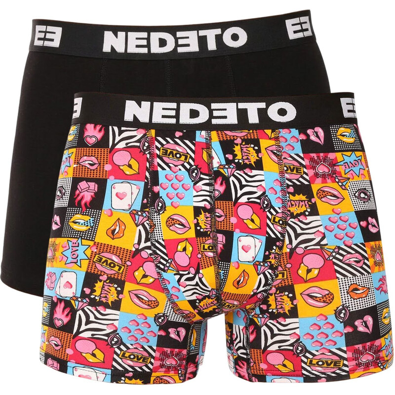 2PACK pánské boxerky Nedeto vícebarevné (2NBV3) 114339592
