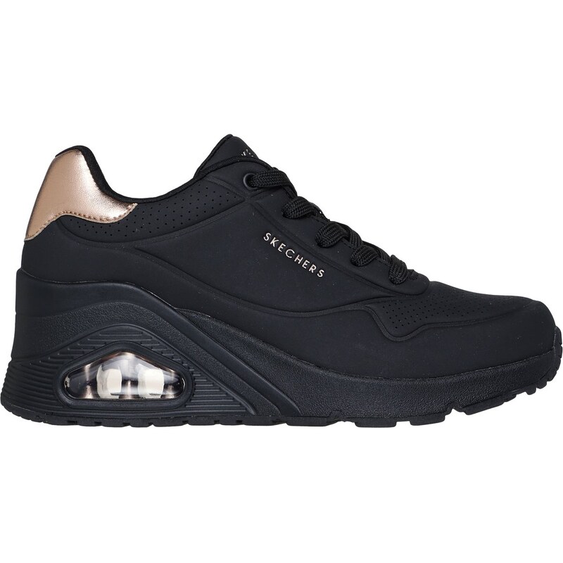 Skechers Ženy Uno Wedge - HI Steps v Černá, Velikost 36
