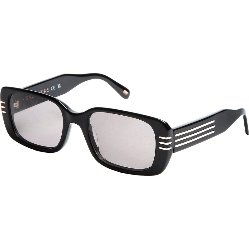 Skechers Ženy Elevated Rectangle 3 Line sluneční brýle v Černá