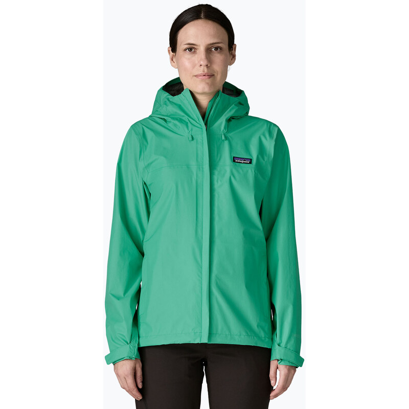 Dámská nepromokavá bunda Patagonia Torrentshell 3L Rain aqua