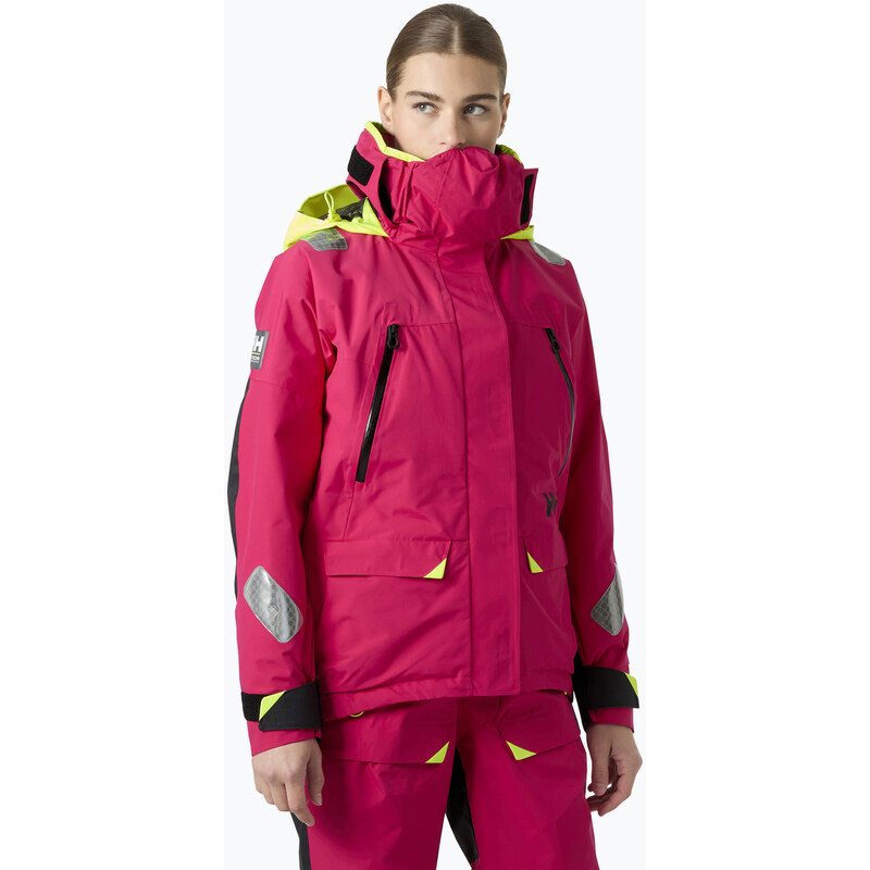 Dámská jachtařská bunda Helly Hansen Skagen Offshore cranberry