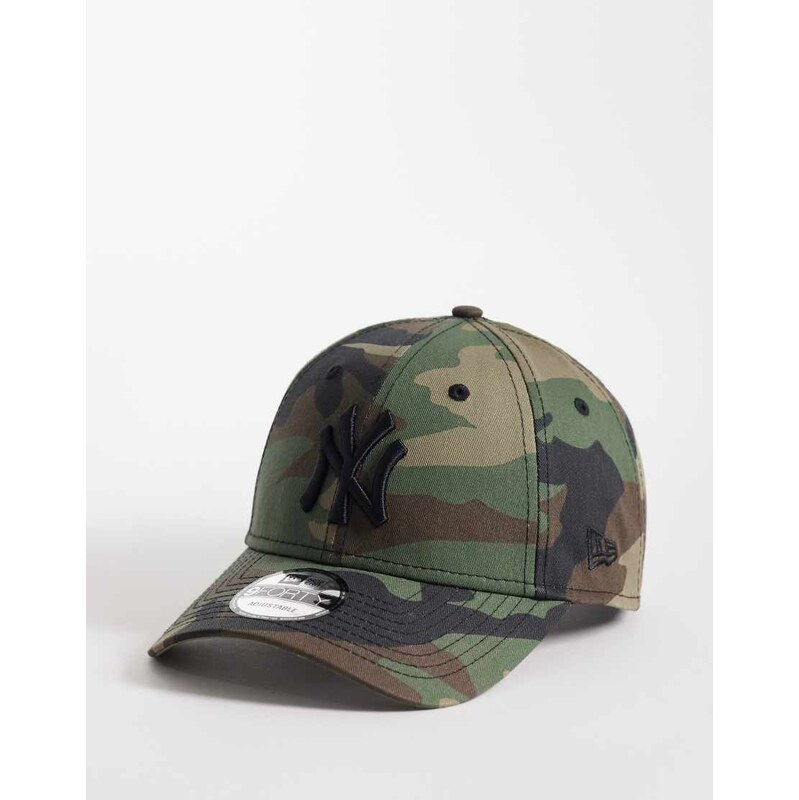 New Era 9forty essential cap in camo-Multi