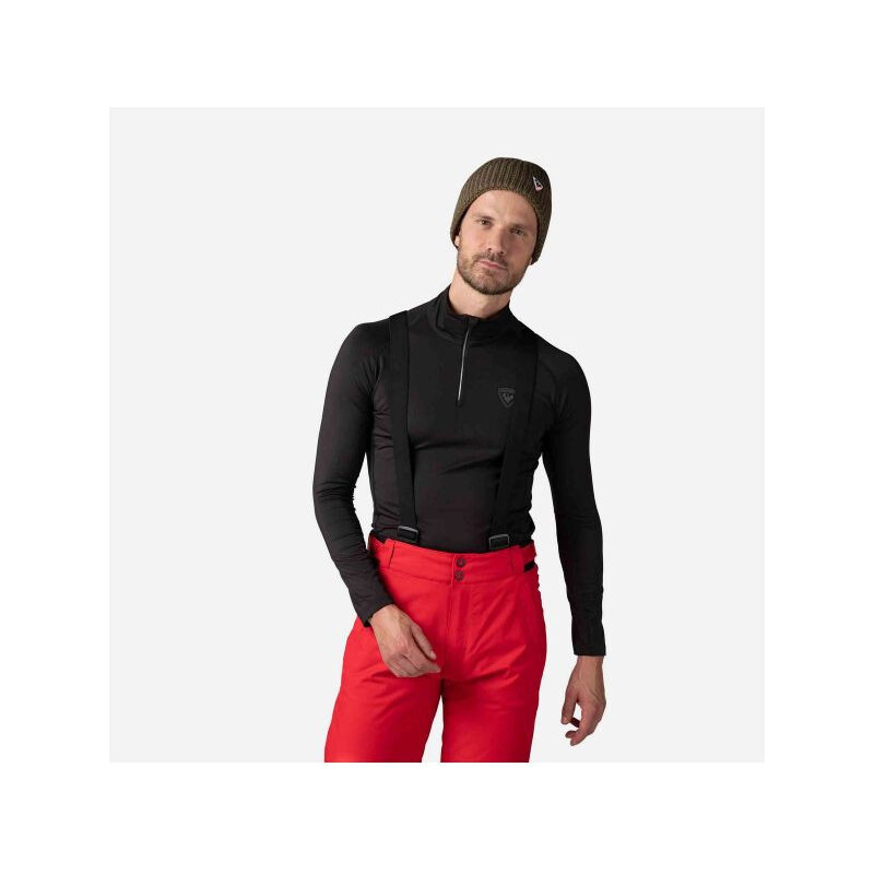 Koszulka Rossignol Classique 1/2 Zip czarny pánské