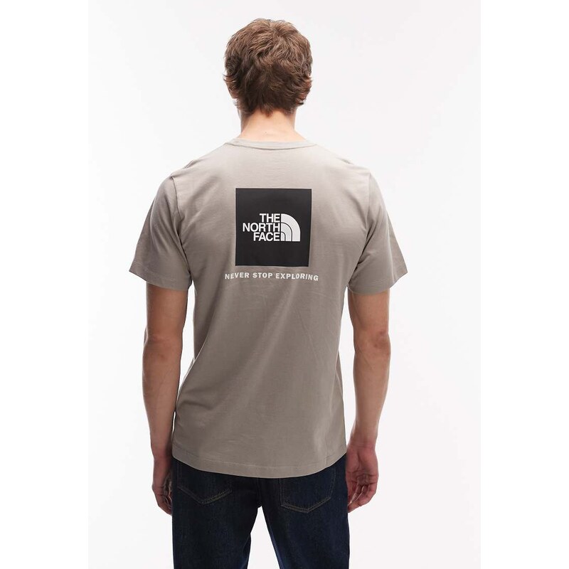 The North Face Evolution NSE Box t-shirt in grey
