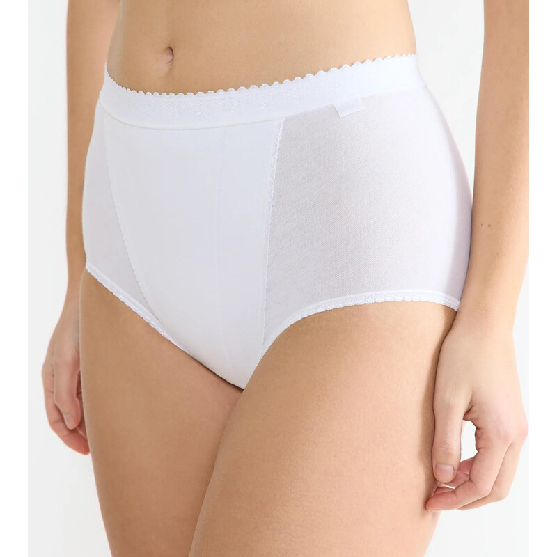 sloggi Control Maxi 2P - WHITE - SLOGGI WHITE - SLOGGI 114220080