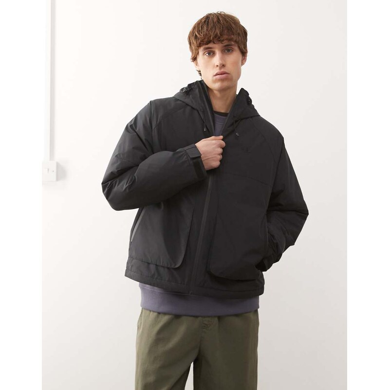 adidas Originals Premium essentials utility jacket in black