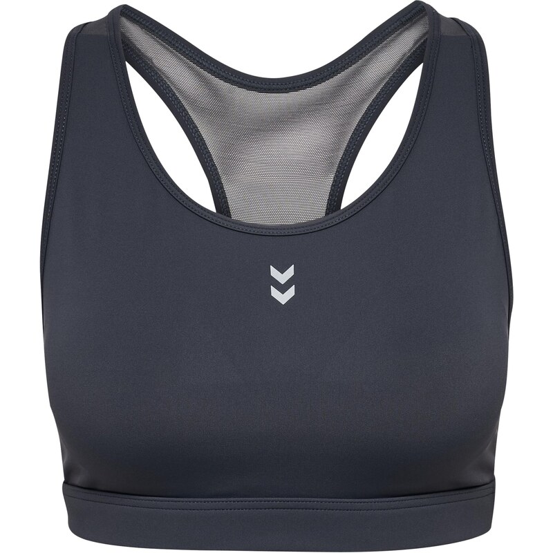 Hummel Sportovní podprsenka Pulse antracitová / bílá
