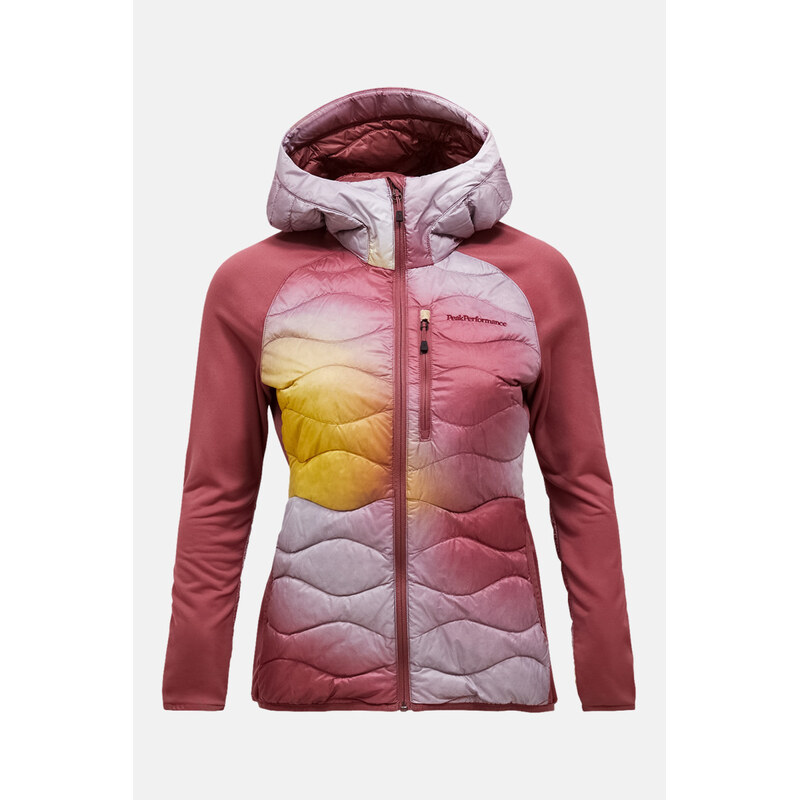 BUNDA PEAK PERFORMANCE W AOP HELIUM DOWN HYBRID -AOP-CANARY LIM