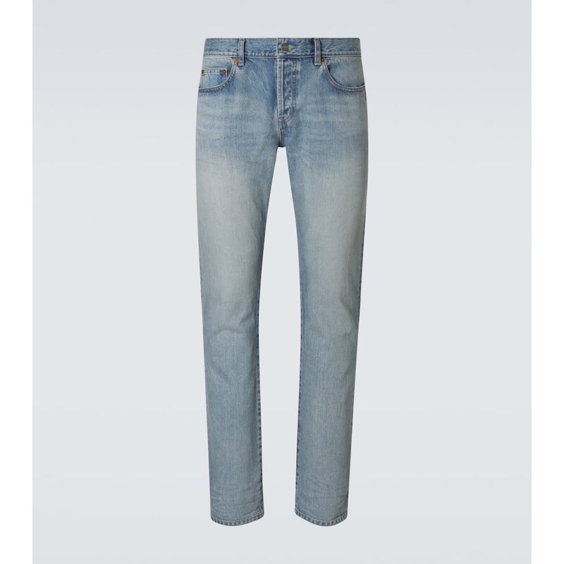 Saint Laurent Faded slim jeans