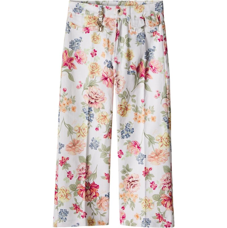 Chloe Kids ChloÃ Kids Floral cotton pants