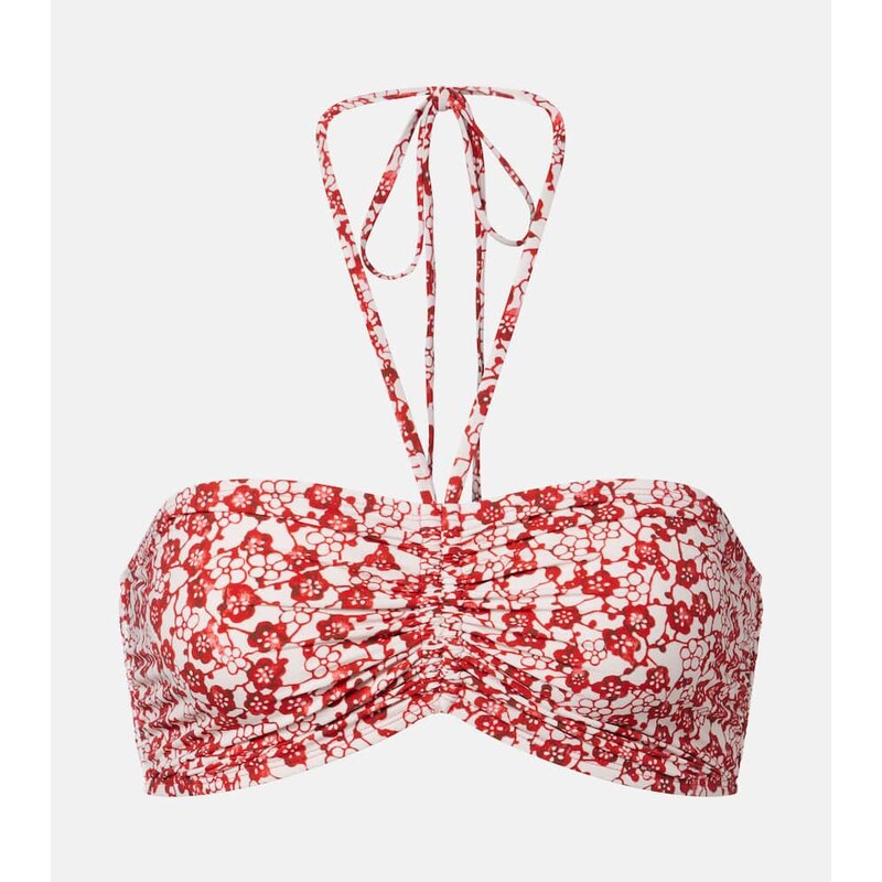 Isabel Marant Salmage floral bikini top
