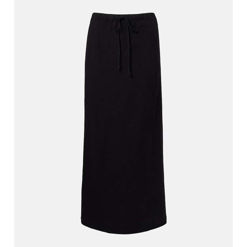 Velvet Beka linen maxi skirt
