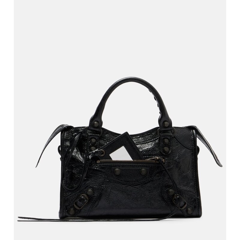 Balenciaga Le City Mini leather tote bag