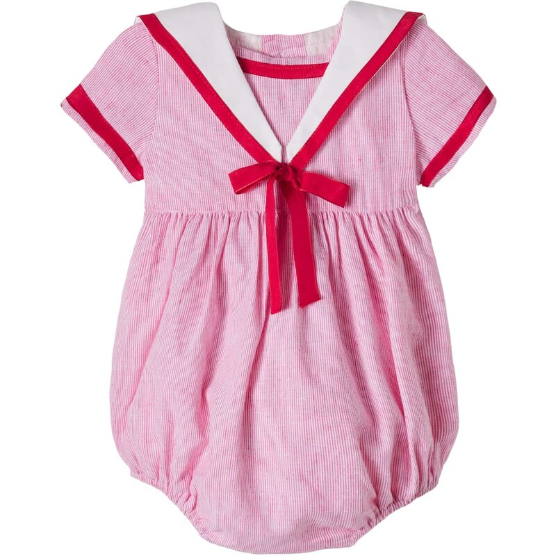 Pepa London Baby Lawrence cotton and linen playsuit