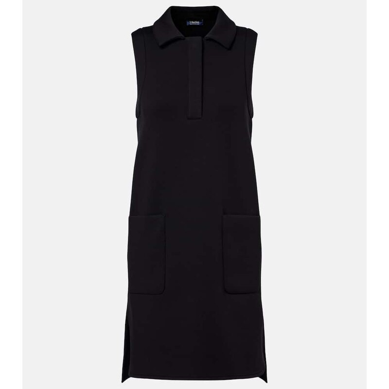 S Max Mara Saggina cotton-blend jersey polo dress