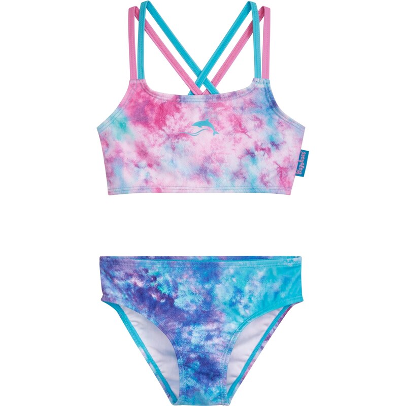 PLAYSHOES Bikiny modrá / tyrkysová / fialová / pink