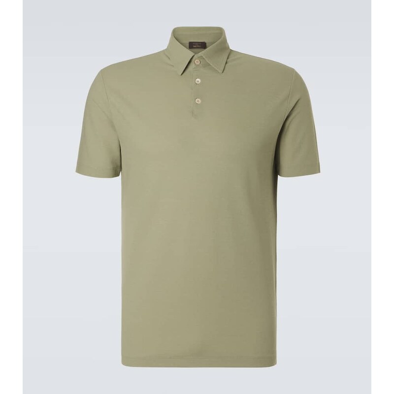 Slowear Zanone cotton polo shirt