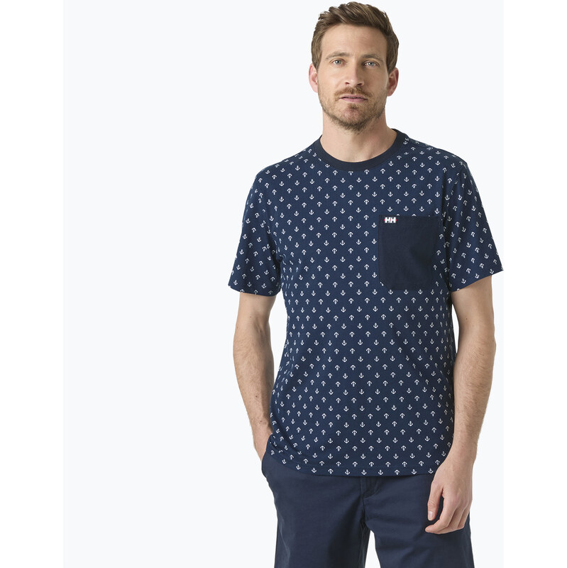 Pánské tričko Helly Hansen Hudson navy aop