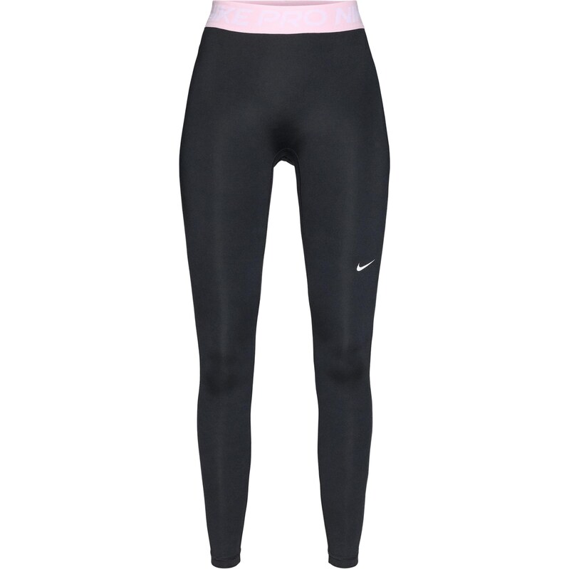 NIKE Sportovní kalhoty NP 365 růžová / černá / bílá