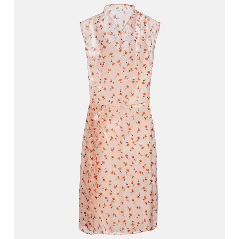 Jil Sander Floral midi dress