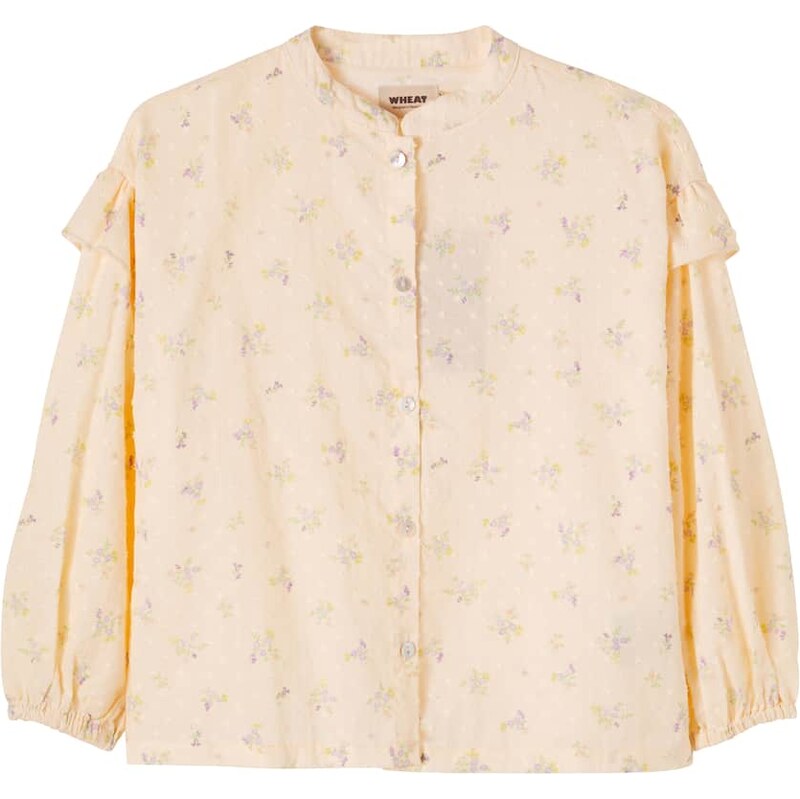 Wheat Gerda floral cotton shirt