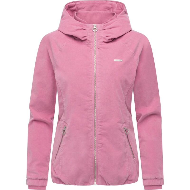 Ragwear Přechodná bunda Dizzie Youmodo růžová