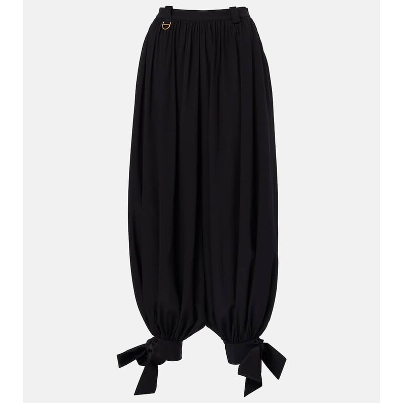 Chloe ChloÃ Silk crÃªpe de chine balloon pants