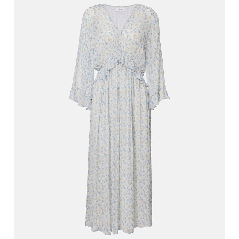 Velvet Aerin floral sheer maxi dress