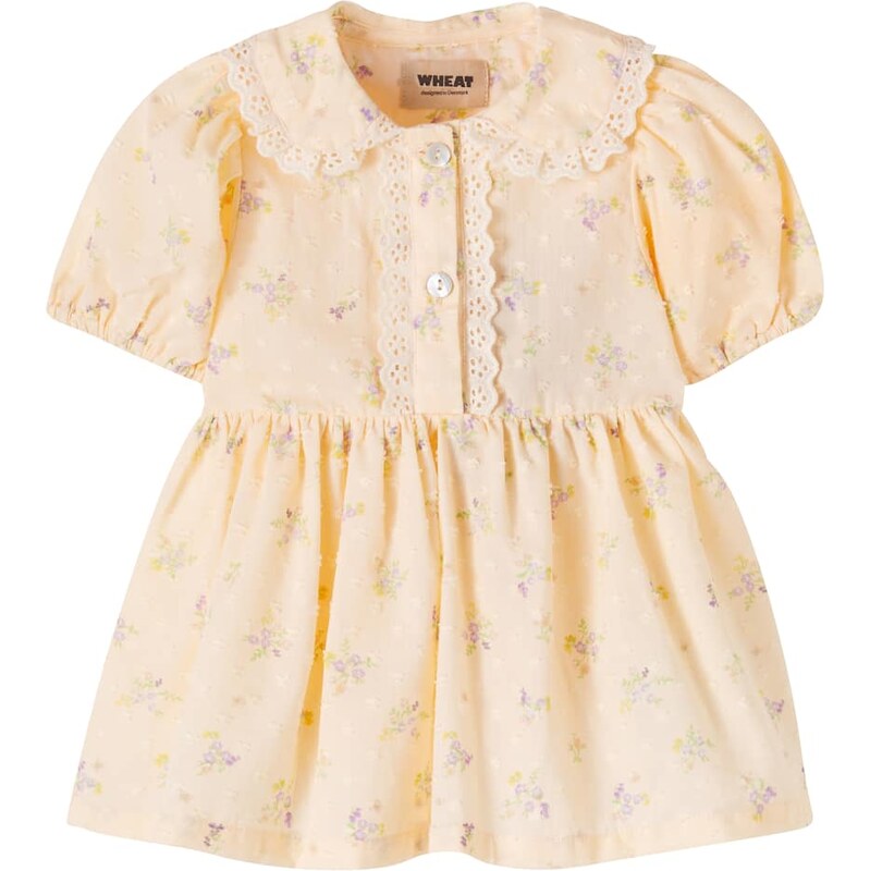 Wheat Baby Adele floral cotton dress