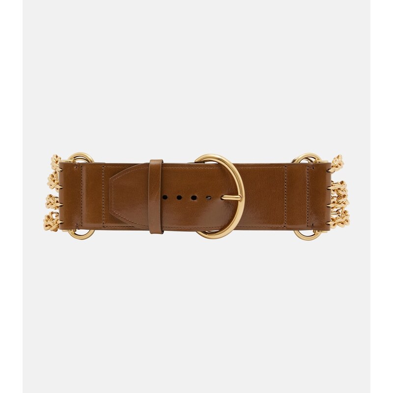 Chloé Chloé Camera Chain leather belt